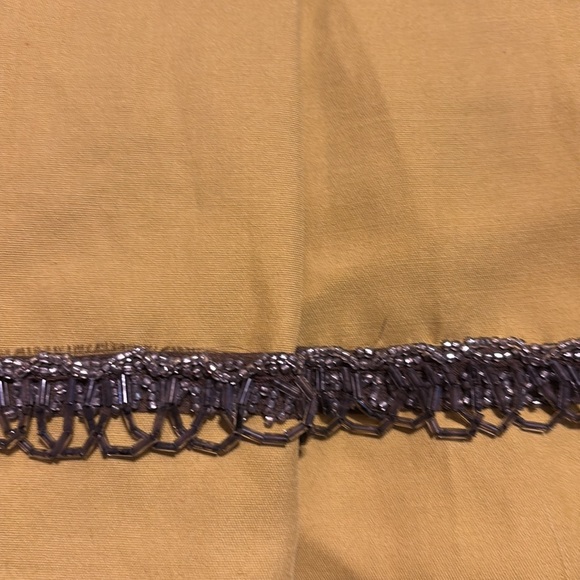 NWT size 4 Juleh skirt.  Pleated, beaded bottom - Picture 2 of 7